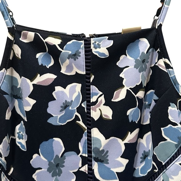 Altar’d State Blue Floral Spaghetti Strap Skater Dress Women’s Size Small - Picture 3 of 7